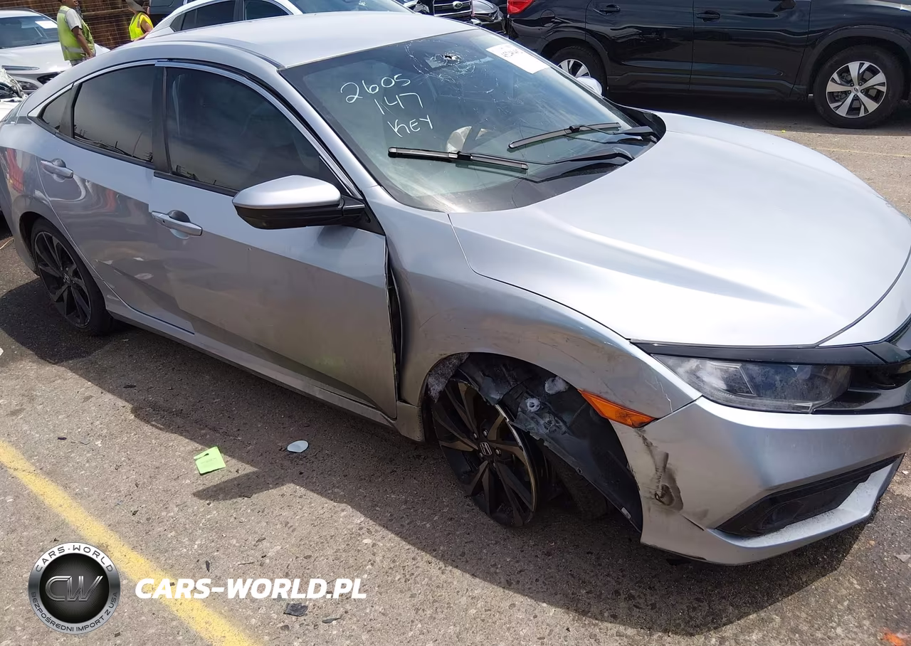 2021 Honda Civic Sport VIN:2HGFC2F8XMH537052 - 6