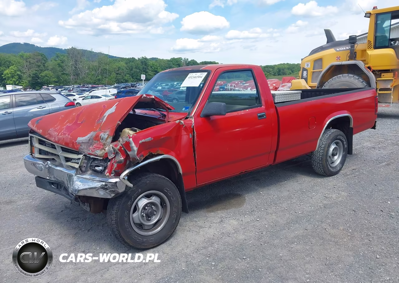 1988 Dodge Dakota VIN:1B7GR14X8JS608887 - 2