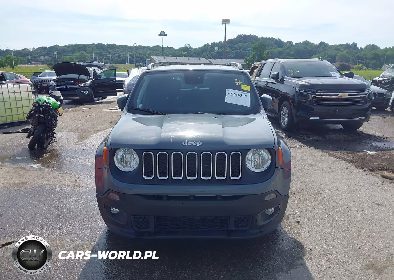 2018 Jeep Renegade Latitude Fwd VIN:ZACCJABB5JPJ23767 - 12
