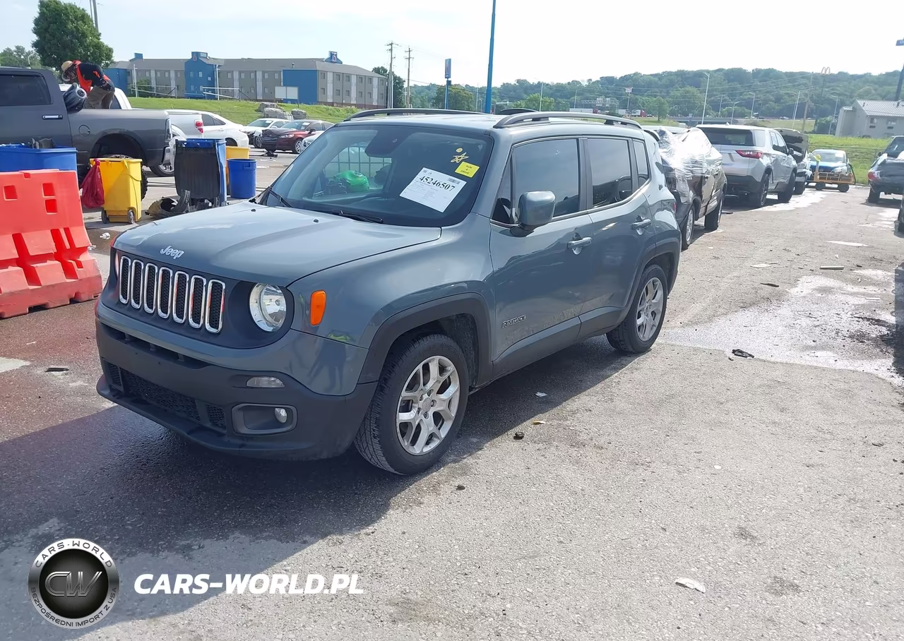 2018 Jeep Renegade Latitude Fwd VIN:ZACCJABB5JPJ23767 - 2