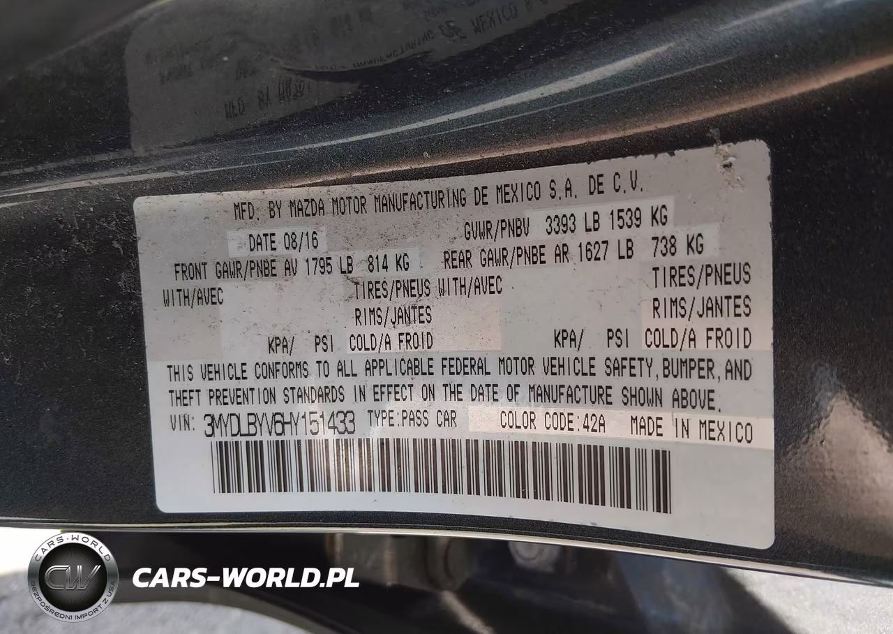 2017 Toyota Yaris Ia VIN:3MYDLBYV6HY151433 - 9