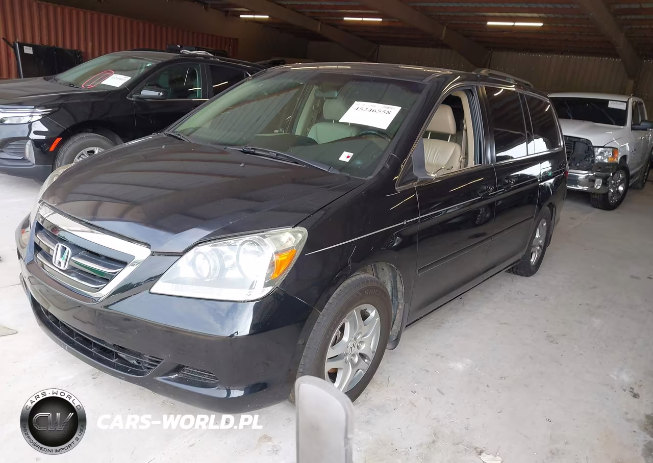 2007 Honda Odyssey Ex-L VIN:5FNRL386X7B024116 - 2