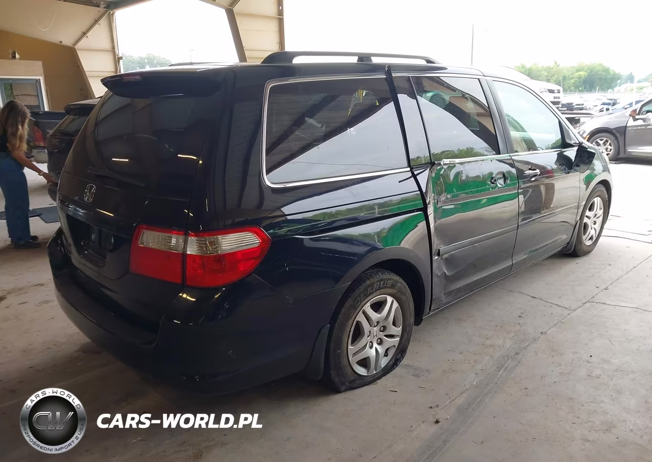 2007 Honda Odyssey Ex-L VIN:5FNRL386X7B024116 - 4