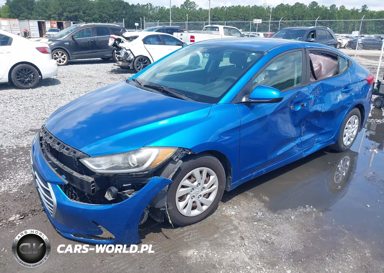 2017 Hyundai Elantra Se VIN:5NPD74LF0HH078488 - 2