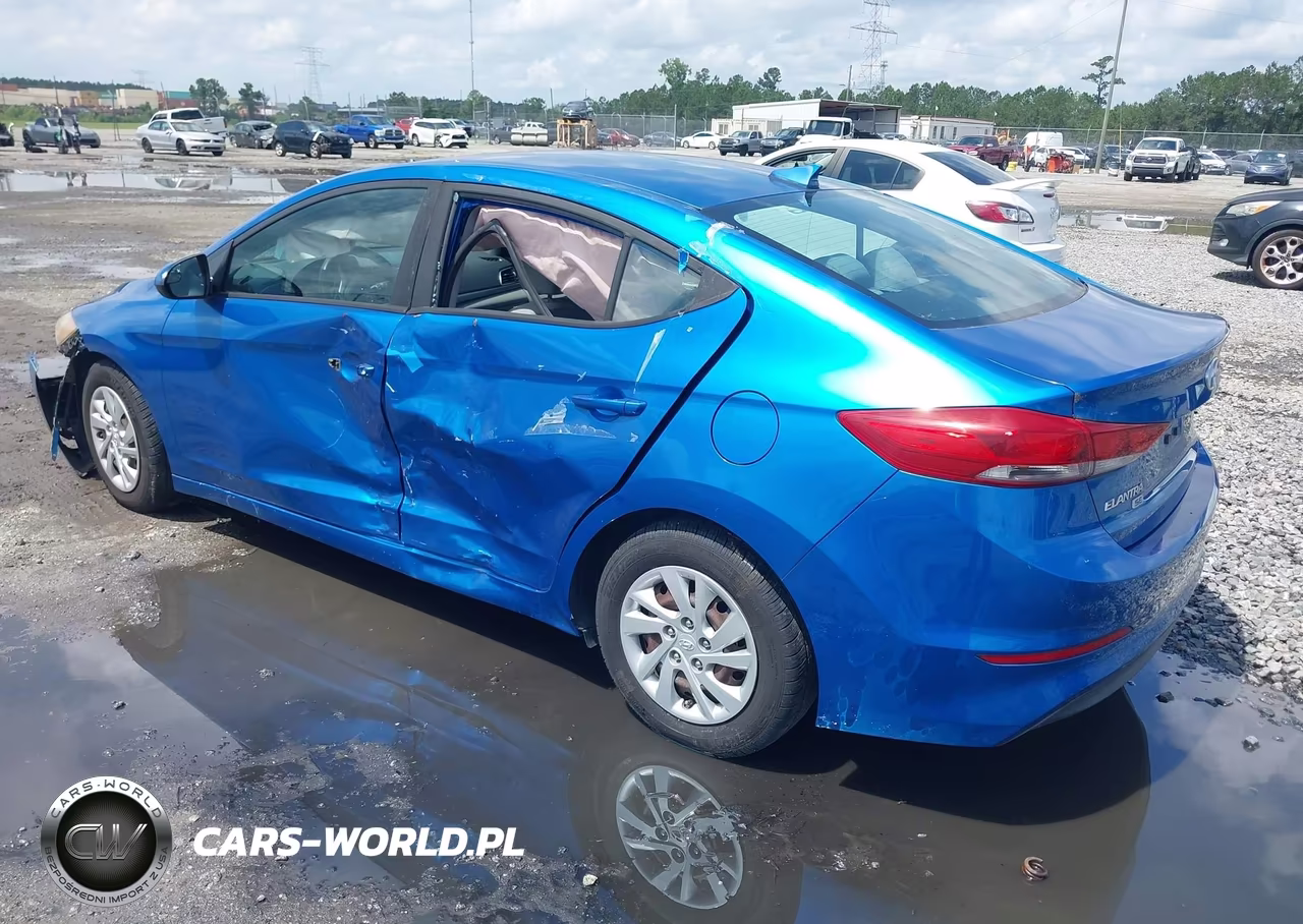 2017 Hyundai Elantra Se VIN:5NPD74LF0HH078488 - 3