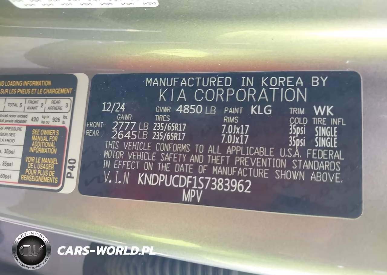 2025 Kia Sportage Lx VIN:KNDPUCDF1S7383962 - 9