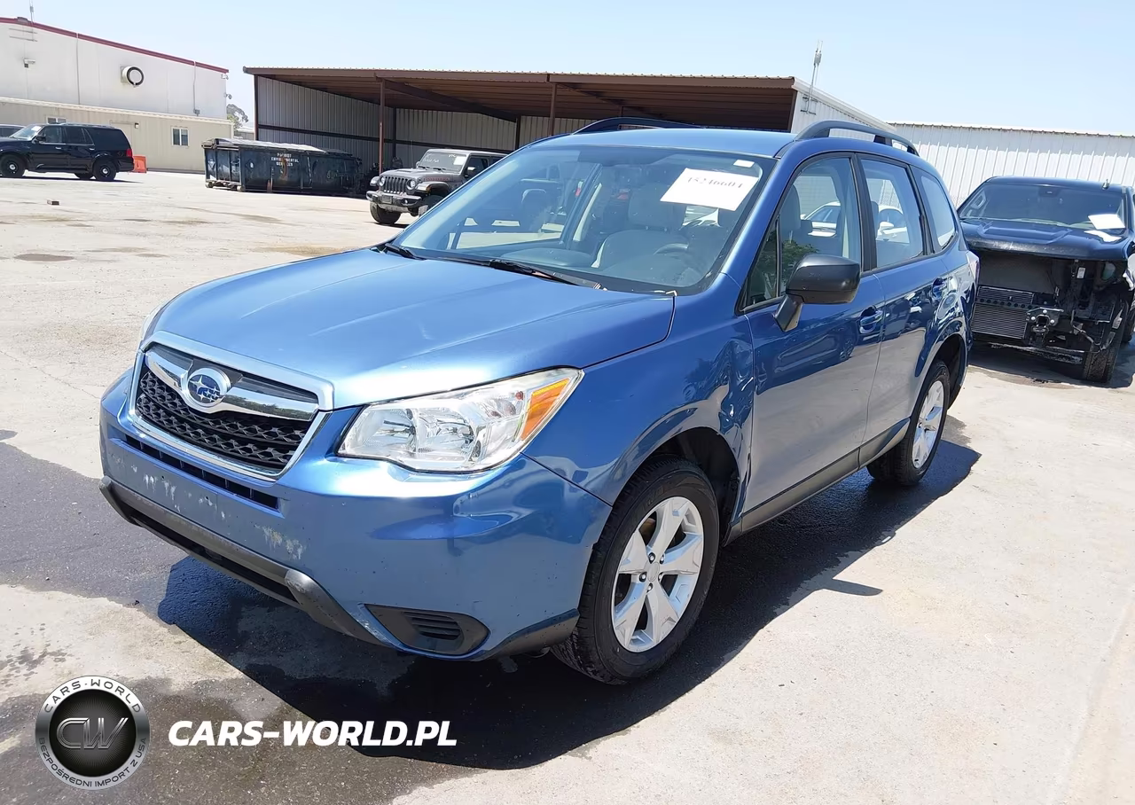 2016 Subaru Forester 2.5I VIN:JF2SJABC9GH568103 - 2