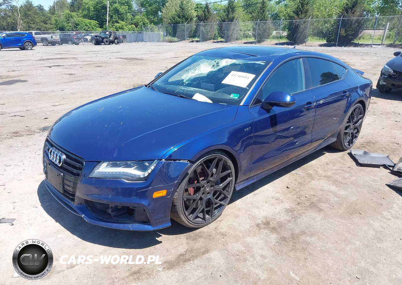 2014 Audi S7 4.0T Prestige VIN:WAUW2AFC9EN154404 - 2