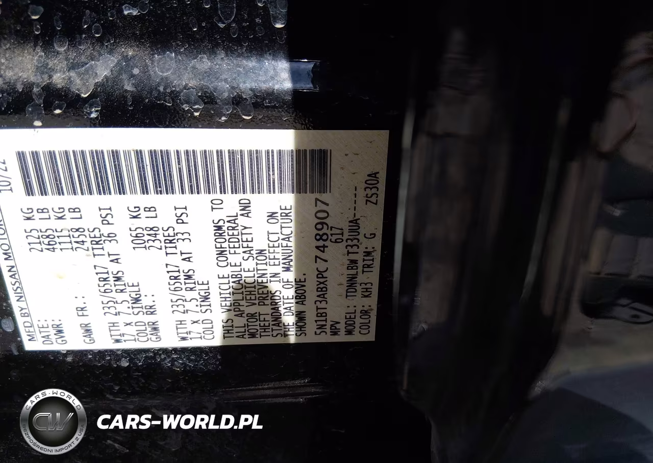 2023 Nissan Rogue S Intelligent Awd VIN:5N1BT3ABXPC748907 - 9