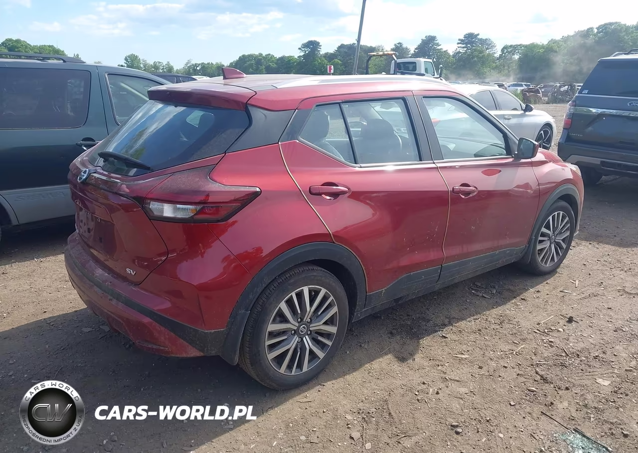 2021 Nissan Kicks Sv Xtronic Cvt VIN:3N1CP5CV2ML526669 - 4