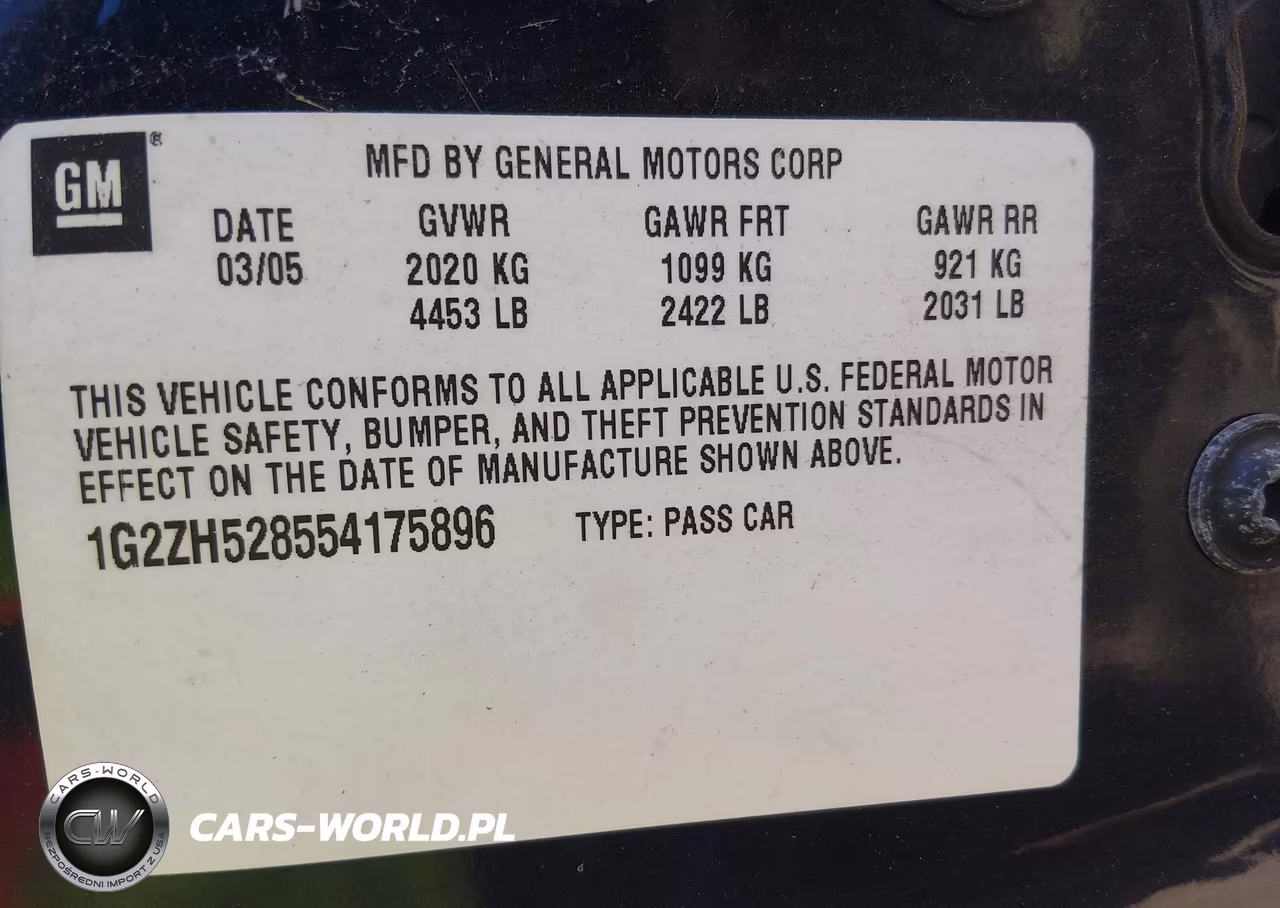 2005 Pontiac G6 Gt VIN:1G2ZH528554175896 - 9