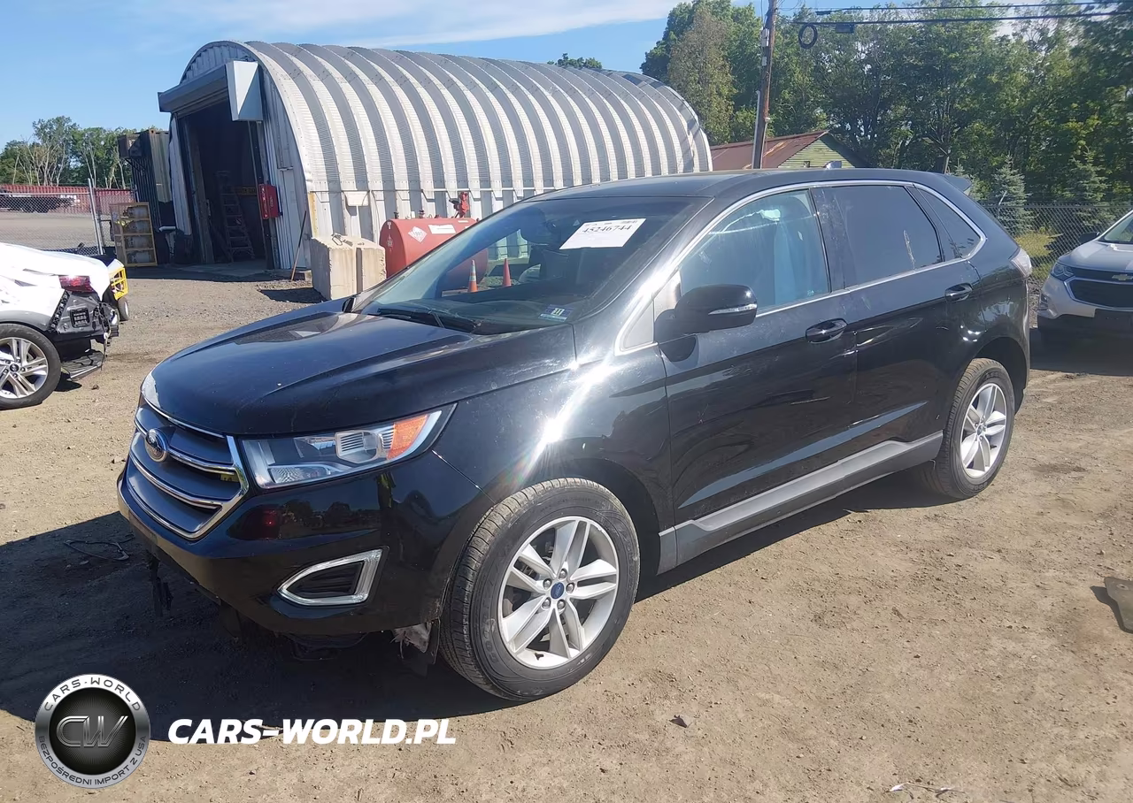 2017 Ford Edge Sel VIN:2FMPK4J97HBC57756 - 2