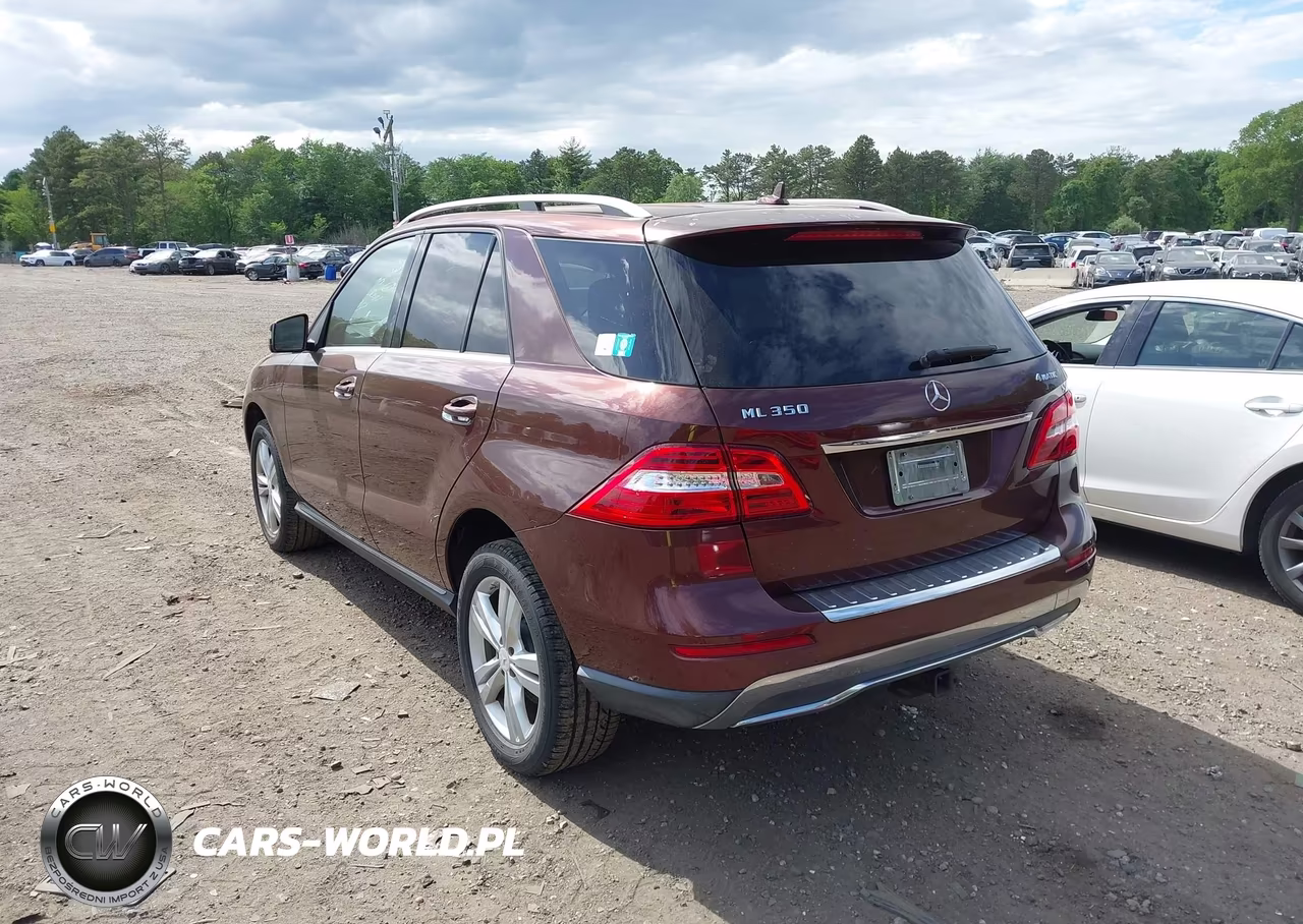 2013 Mercedes-Benz Ml 350 4Matic VIN:4JGDA5HB3DA157406 - 3