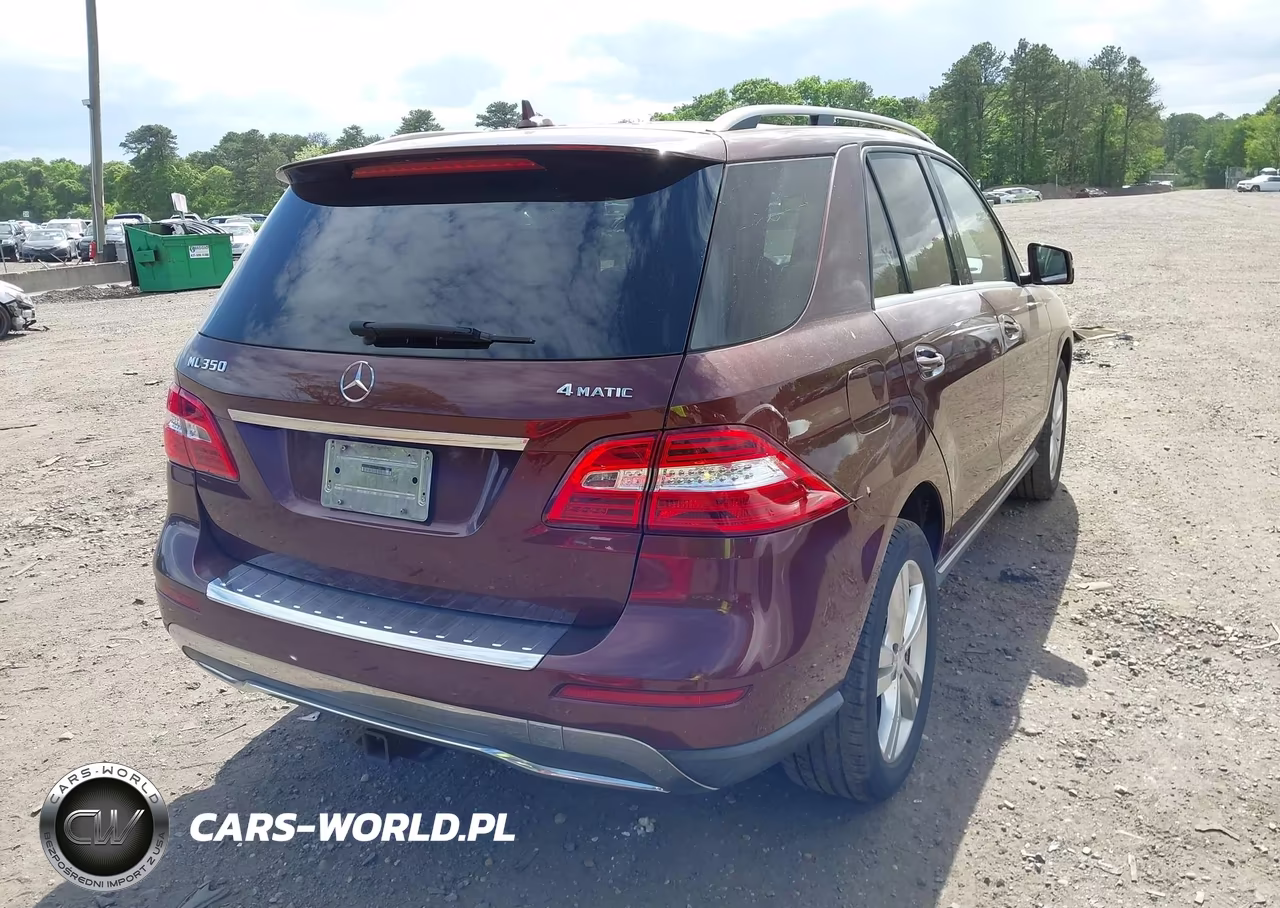 2013 Mercedes-Benz Ml 350 4Matic VIN:4JGDA5HB3DA157406 - 4