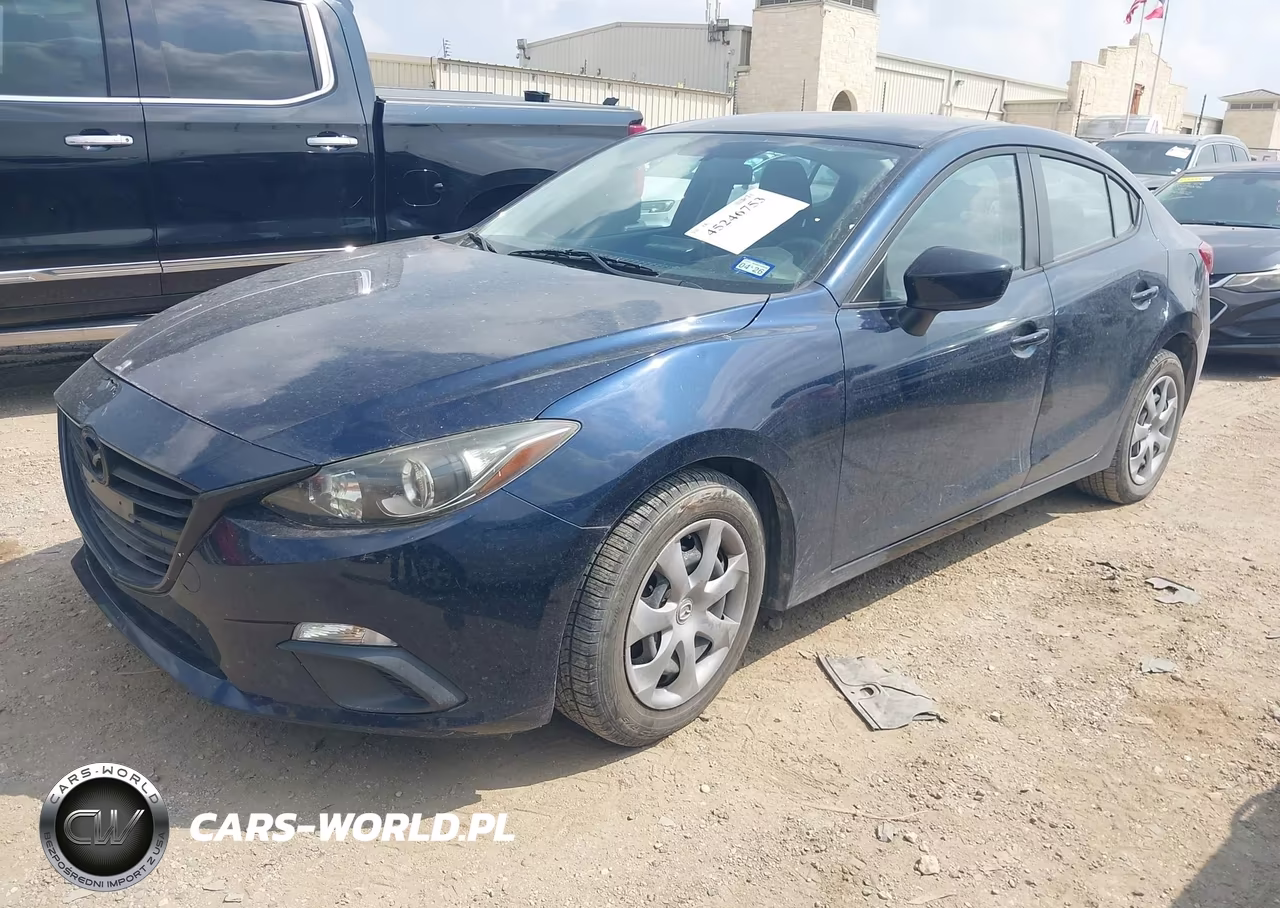 2014 Mazda Mazda3 I Sv VIN:JM1BM1T76E1125422 - 2