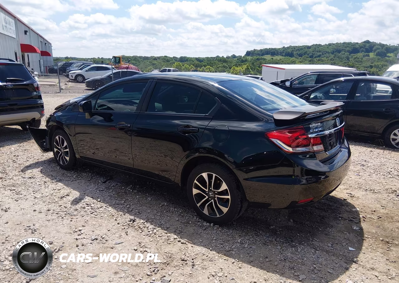 2014 Honda Civic Ex VIN:19XFB2F87EE004431 - 3