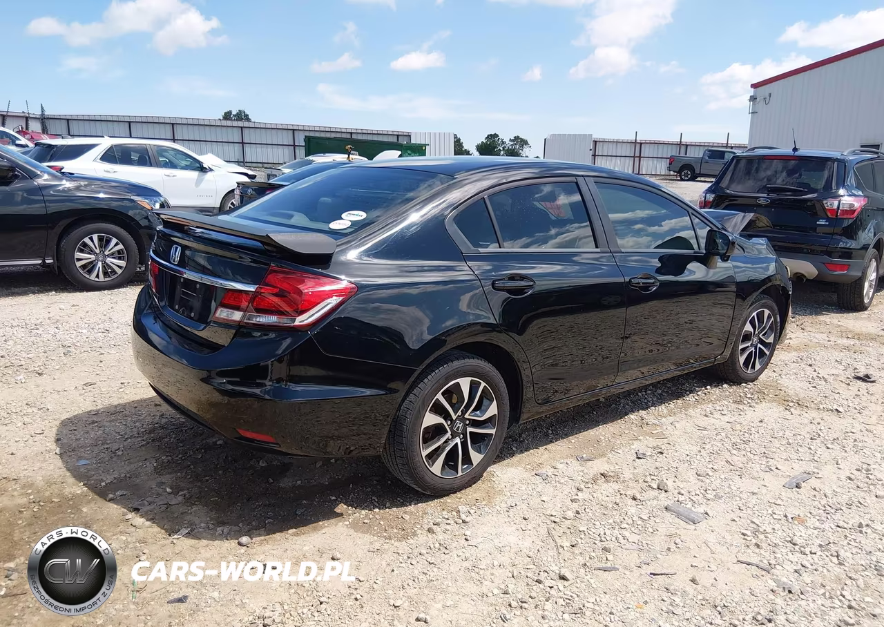 2014 Honda Civic Ex VIN:19XFB2F87EE004431 - 4