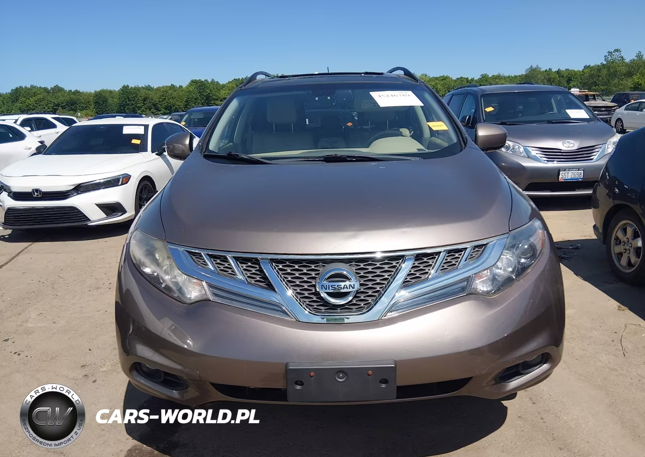 2014 Nissan Murano Sl VIN:JN8AZ1MW5EW517284 - 12