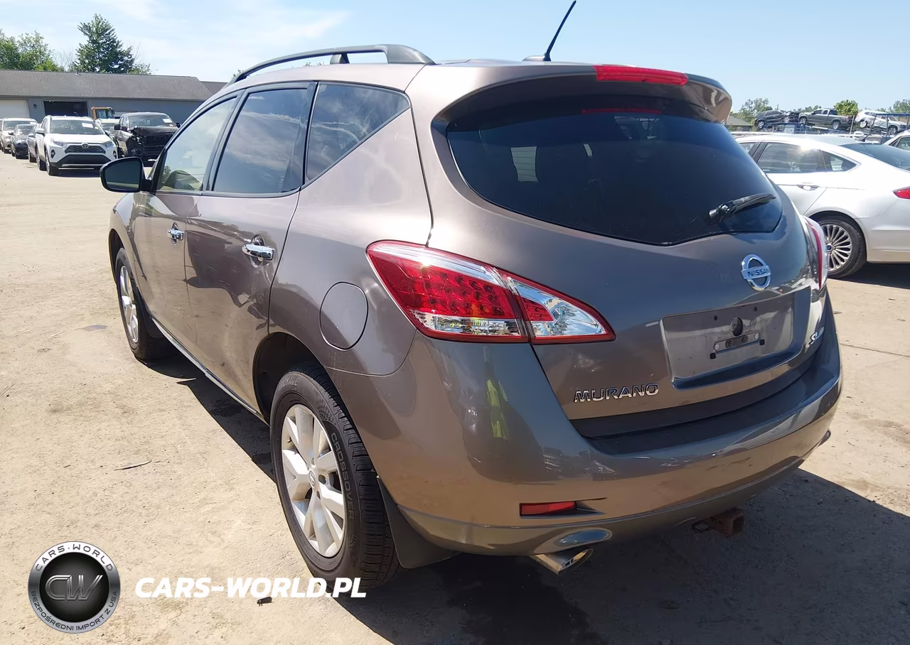 2014 Nissan Murano Sl VIN:JN8AZ1MW5EW517284 - 3