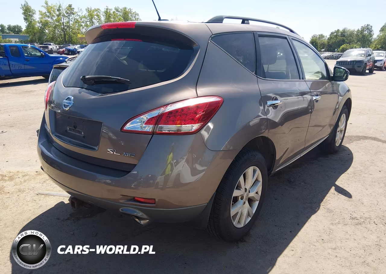 2014 Nissan Murano Sl VIN:JN8AZ1MW5EW517284 - 4