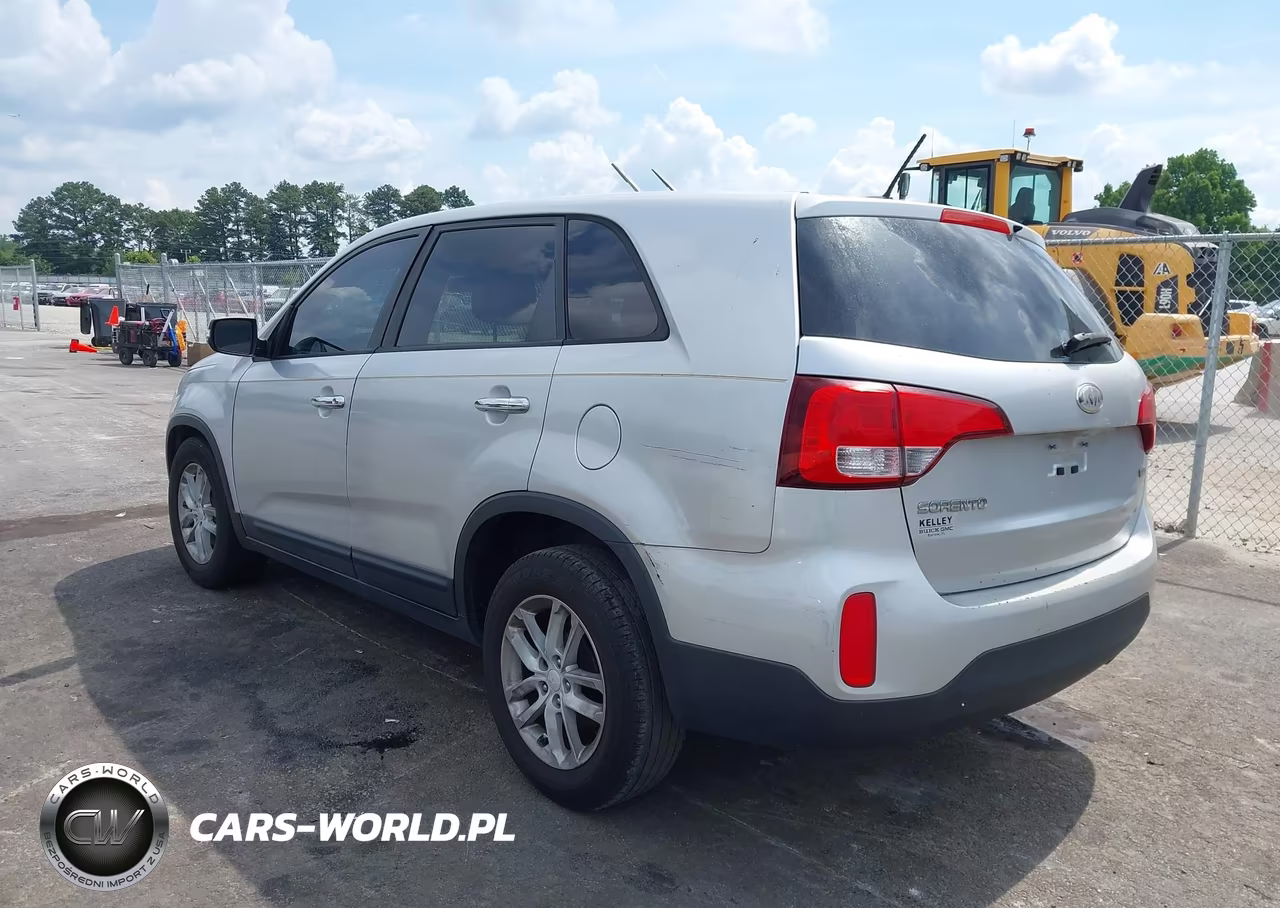 2014 Kia Sorento Lx VIN:5XYKT4A67EG425789 - 3