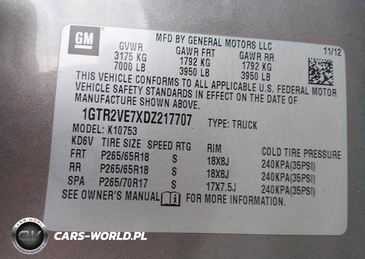 2013 GMC Sierra 1500 Sle VIN:1GTR2VE7XDZ217707 - 9