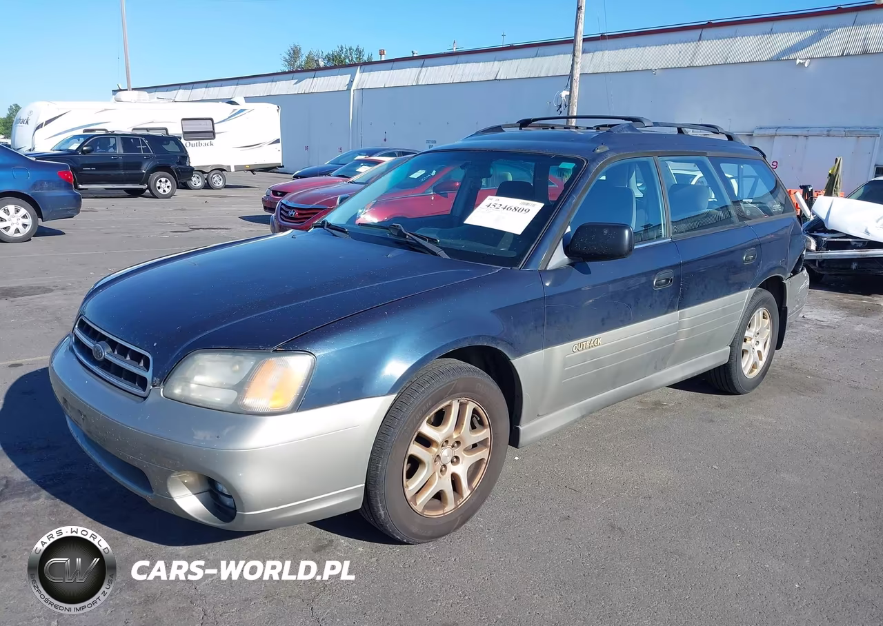 2001 Subaru Outback VIN:4S3BH665817626671 - 2