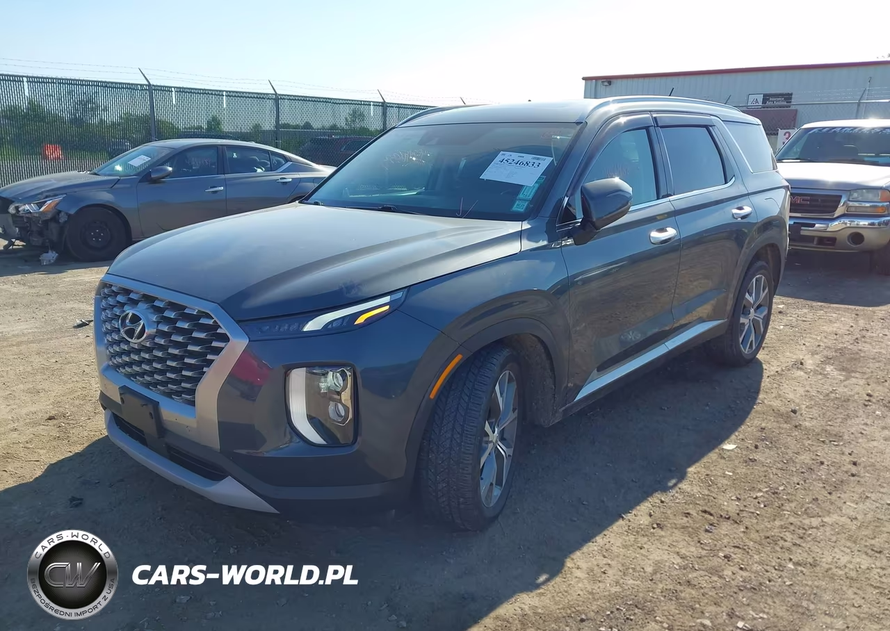 2021 Hyundai Palisade Sel VIN:KM8R3DHE9MU228496 - 2