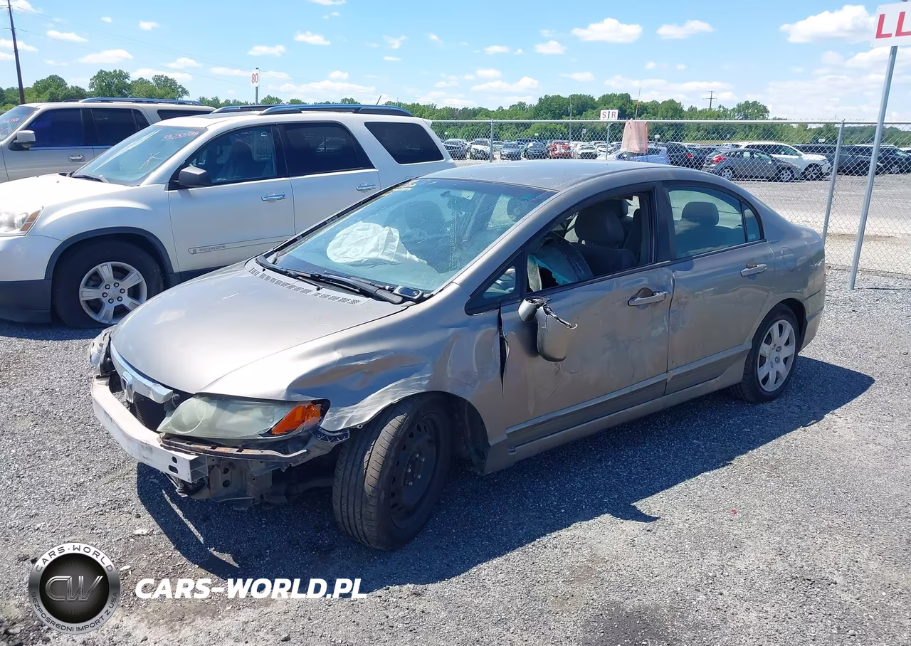 2007 Honda Civic Lx VIN:1HGFA16587L057699 - 2