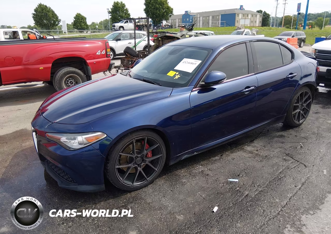 2017 Alfa Romeo Giulia Rwd VIN:ZARFAEBN0H7555889 - 2