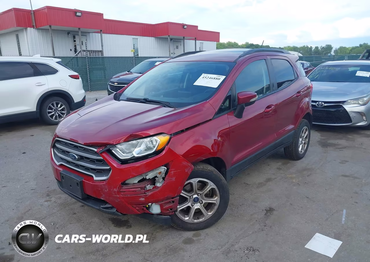 2020 Ford Ecosport Se VIN:MAJ6S3GLXLC346927 - 2