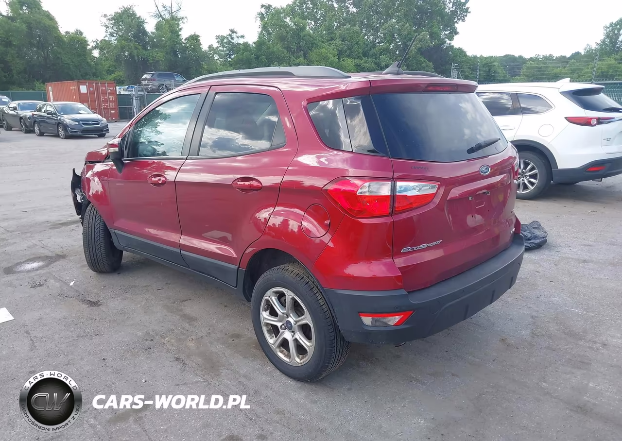 2020 Ford Ecosport Se VIN:MAJ6S3GLXLC346927 - 3