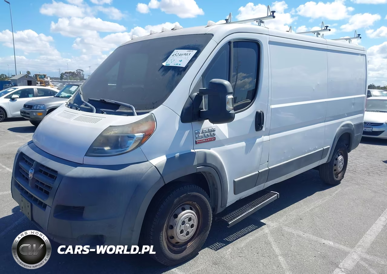 2017 Ram Promaster 1500 Low Roof 136 Wb VIN:3C6TRVAG8HE515981 - 2