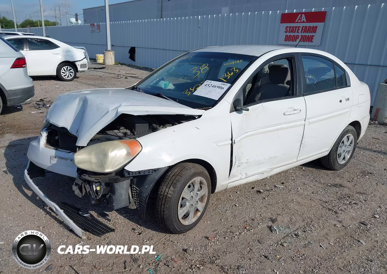 2009 Hyundai Accent Gls VIN:KMHCN46C59U343427 - 2