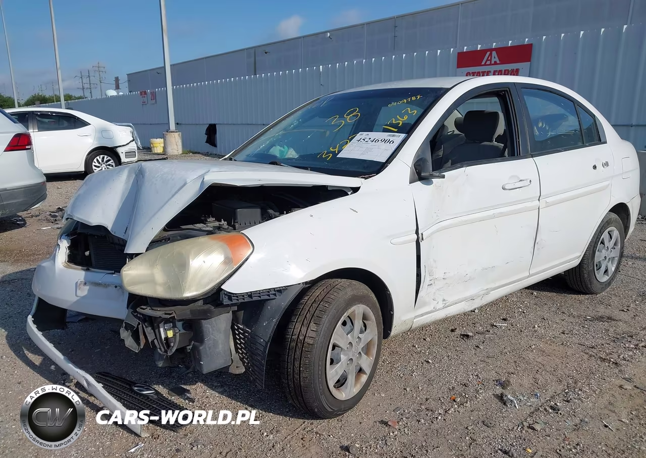 2009 Hyundai Accent Gls VIN:KMHCN46C59U343427 - 6