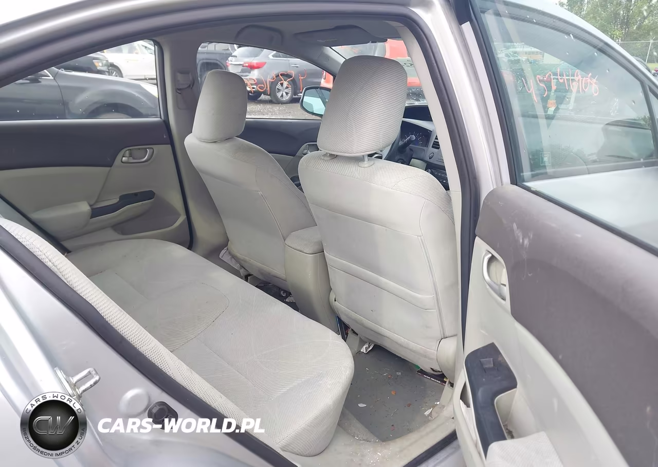 2012 Honda Civic Lx VIN:2HGFB2F56CH524385 - 8