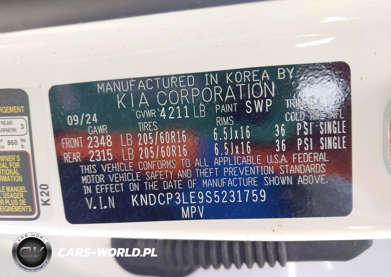 2025 Kia Niro Lx VIN:KNDCP3LE9S5231759 - 9
