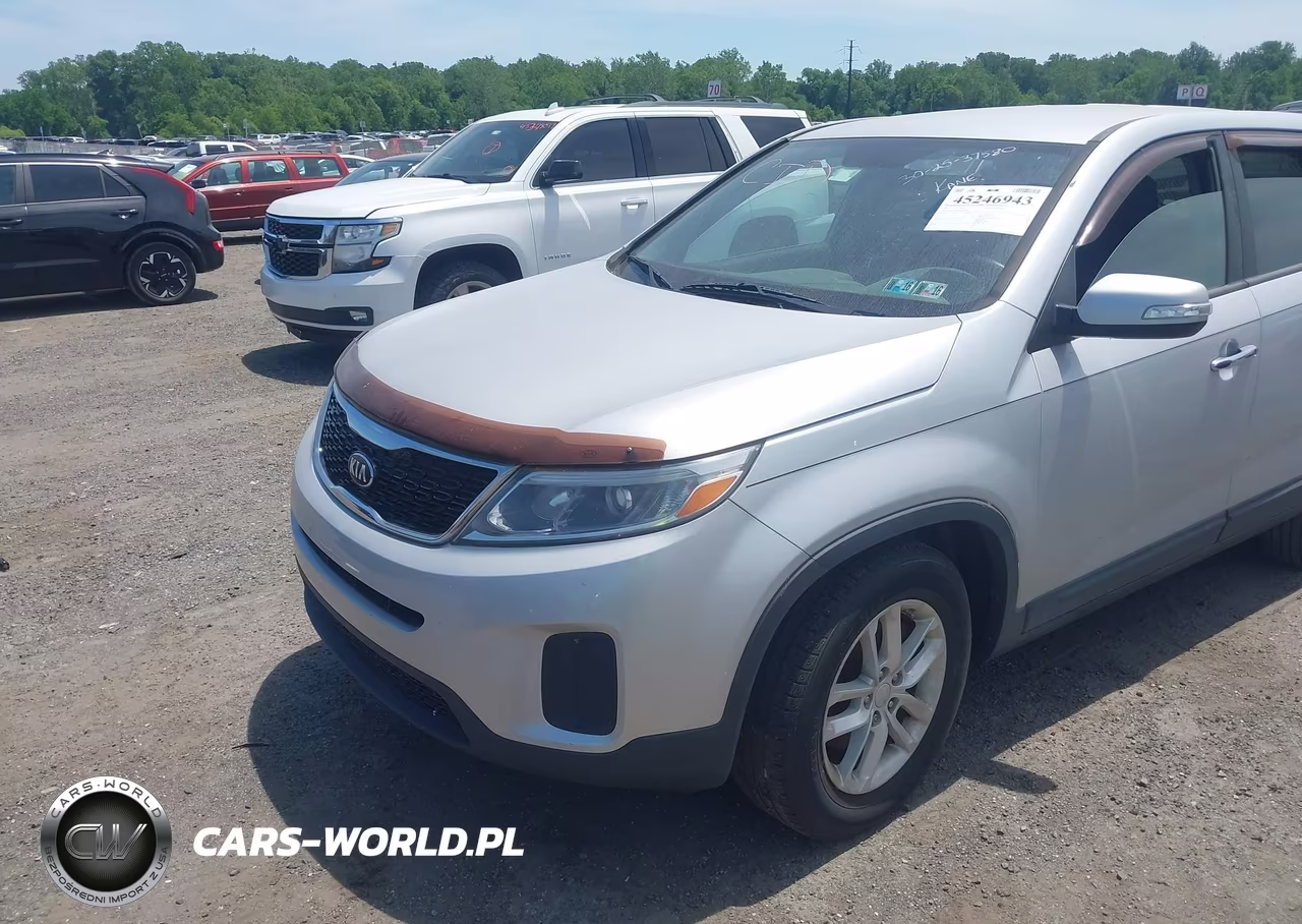 2014 Kia Sorento Lx VIN:5XYKT3A66EG495956 - 6