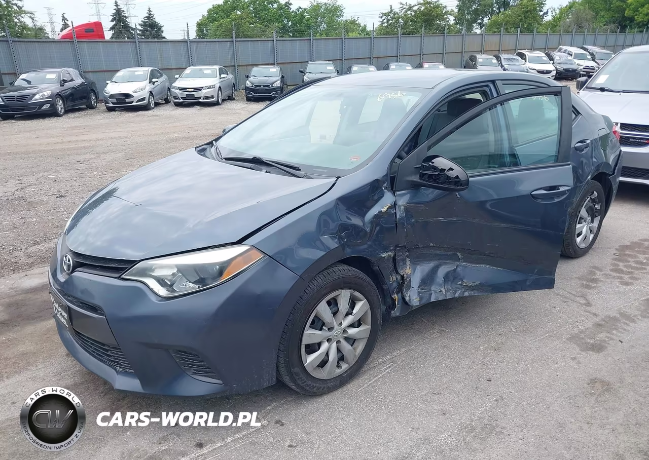 2016 Toyota Corolla Le VIN:2T1BURHE4GC743858 - 2