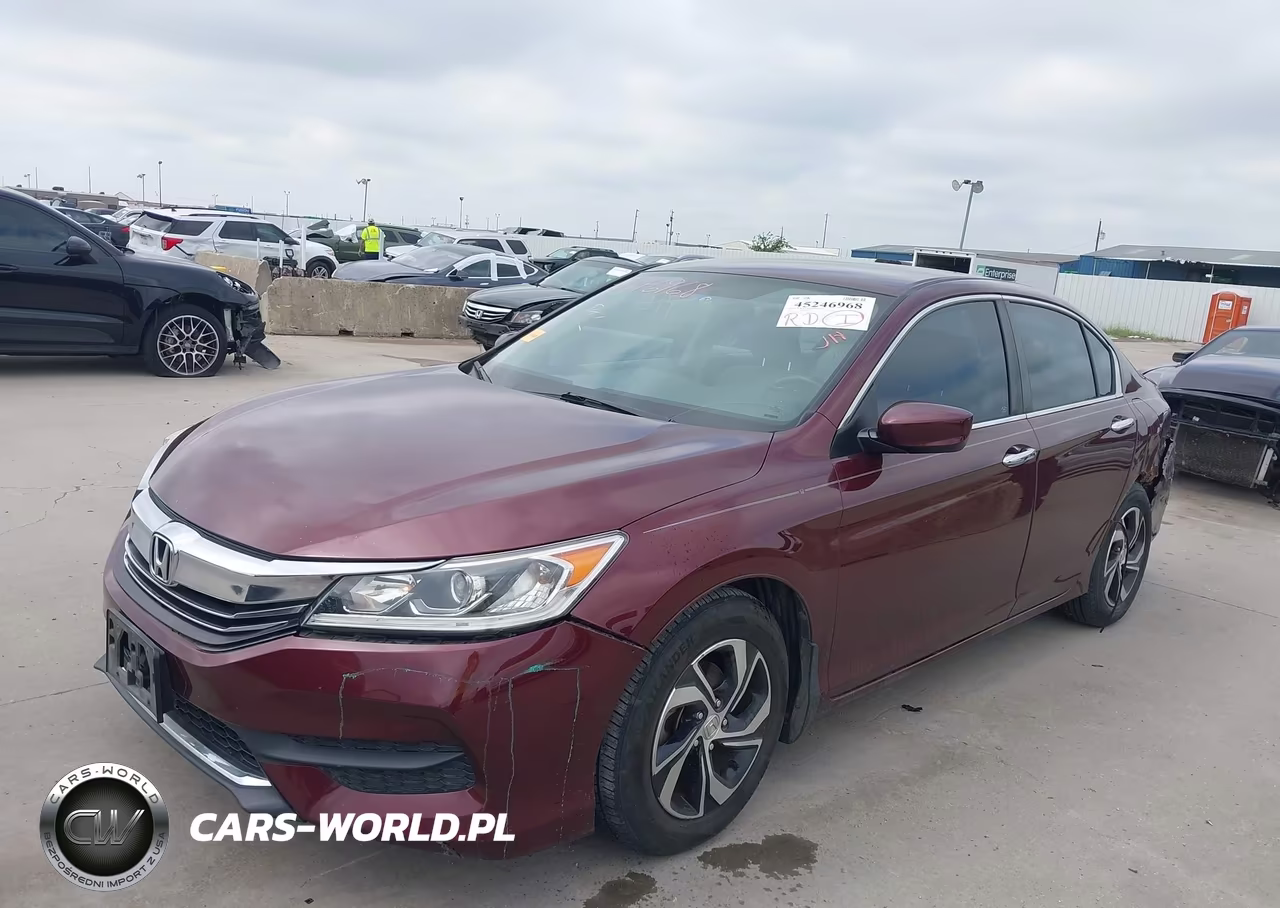 2016 Honda Accord Lx VIN:1HGCR2F35GA168481 - 2