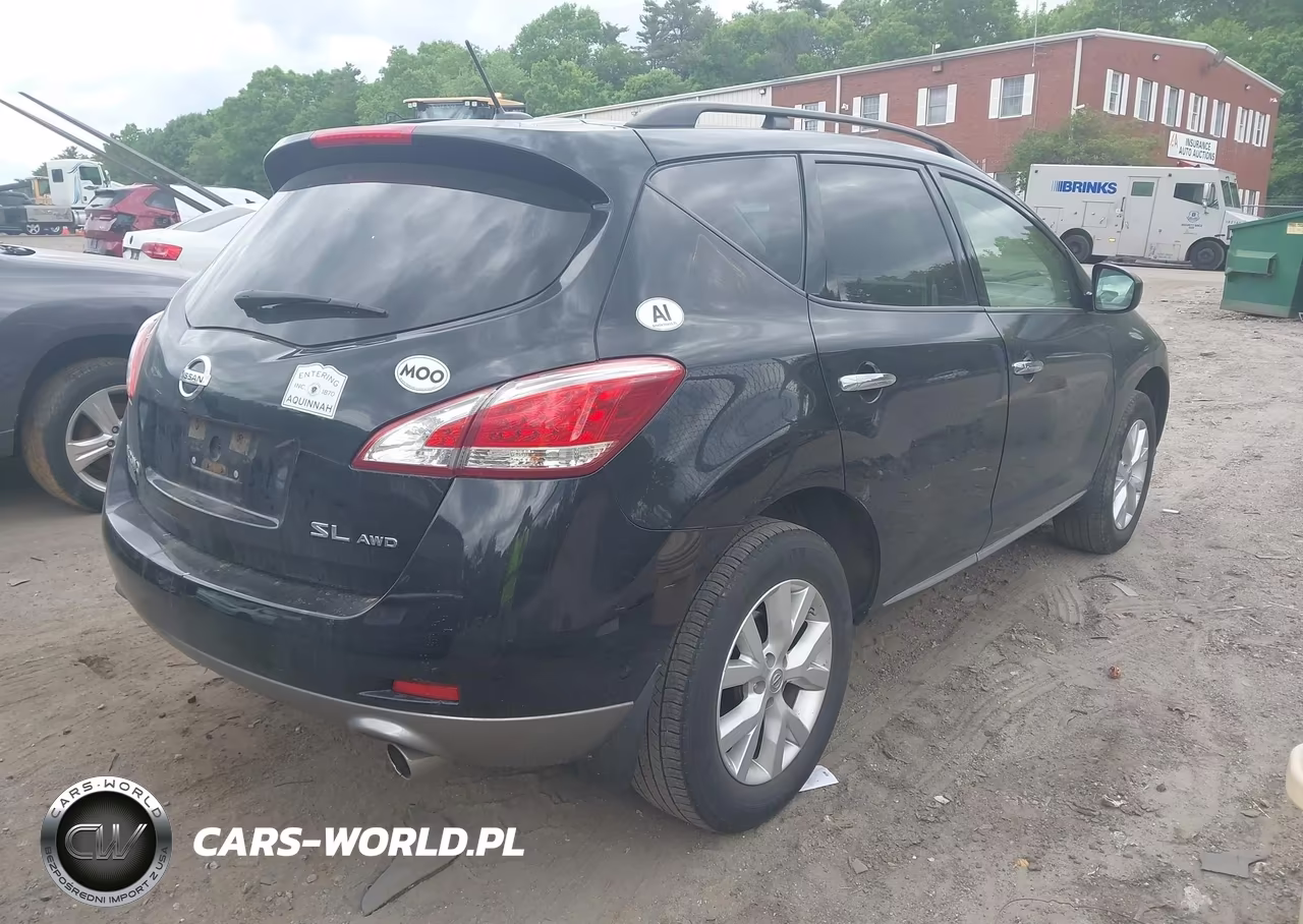 2013 Nissan Murano Sl VIN:JN8AZ1MW5DW321795 - 4