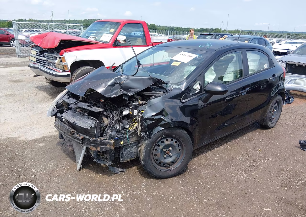 2014 Kia Rio Lx VIN:KNADM5A35E6362578 - 2