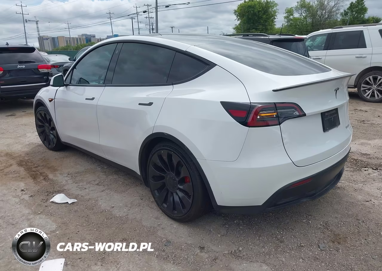 2023 Tesla Model Y Performance Dual Motor All-Wheel Drive VIN:7SAYGDEF3PF695026 - 3