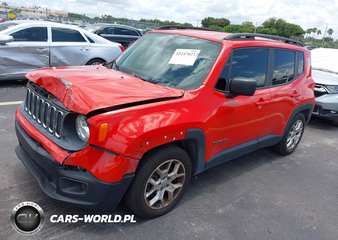 2019 Jeep Renegade Sport Fwd VIN:ZACNJAAB7KPK13885 - 2