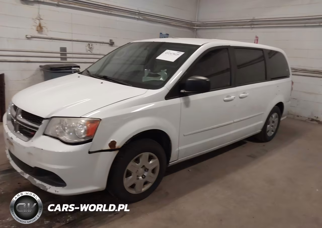 2013 Dodge Grand Caravan Se VIN:2C4RDGBG4DR506540 - 2
