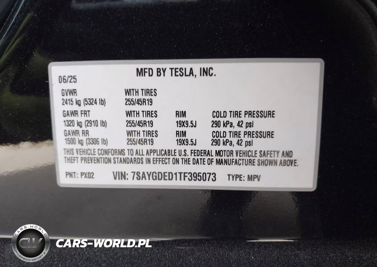 2026 Tesla Model Y Premium Rear-Wheel Drive-Rear-Wheel Drive VIN:7SAYGDED1TF395073 - 9