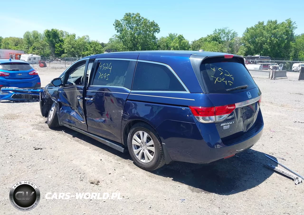 2016 Honda Odyssey Se VIN:5FNRL5H37GB004522 - 3