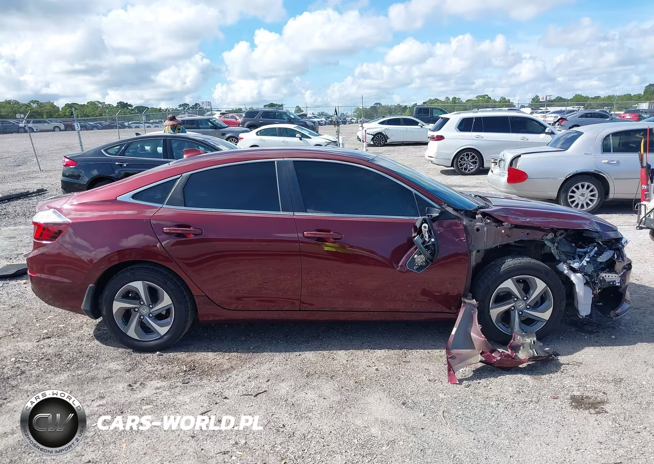 2019 Honda Insight Lx VIN:19XZE4F12KE033091 - 13