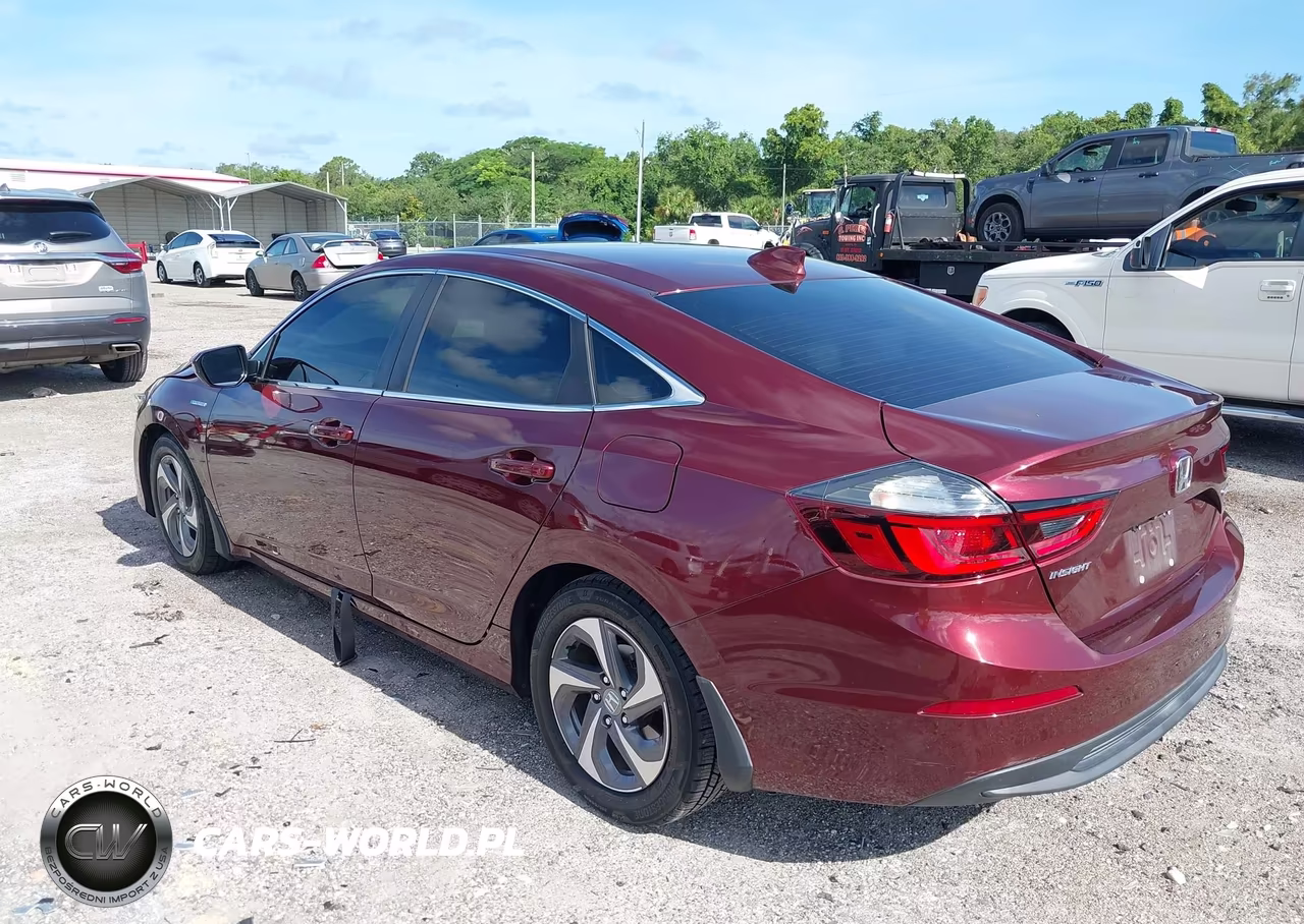 2019 Honda Insight Lx VIN:19XZE4F12KE033091 - 3