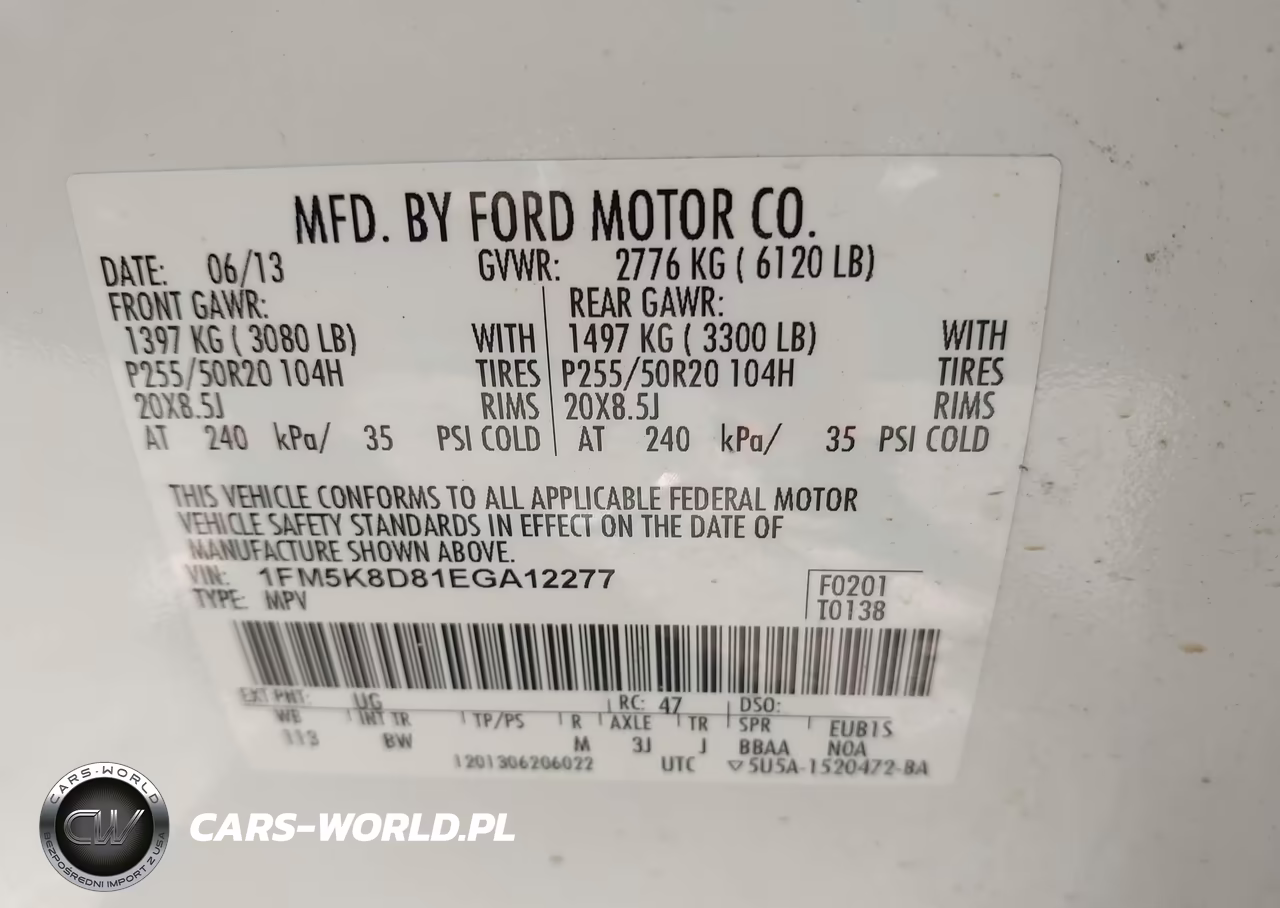 2014 Ford Explorer Xlt VIN:1FM5K8D81EGA12277 - 9